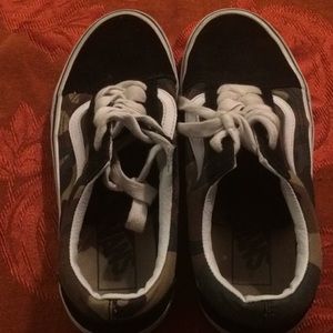 Vans camo boys